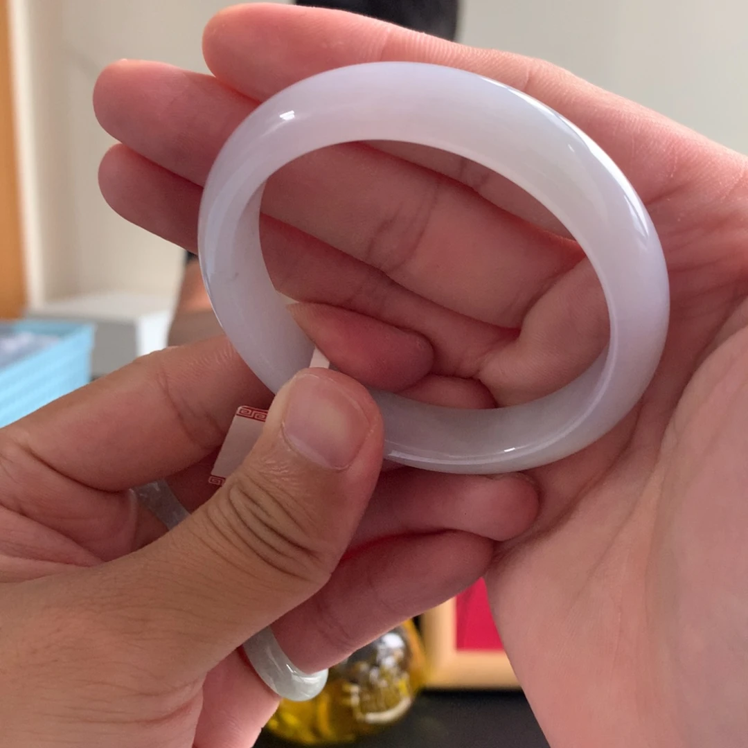 翡翠未镶嵌手镯77号54.7