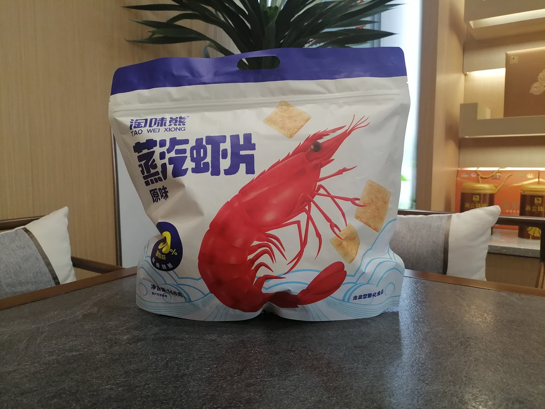 淘味熊蒸汽虾片原味