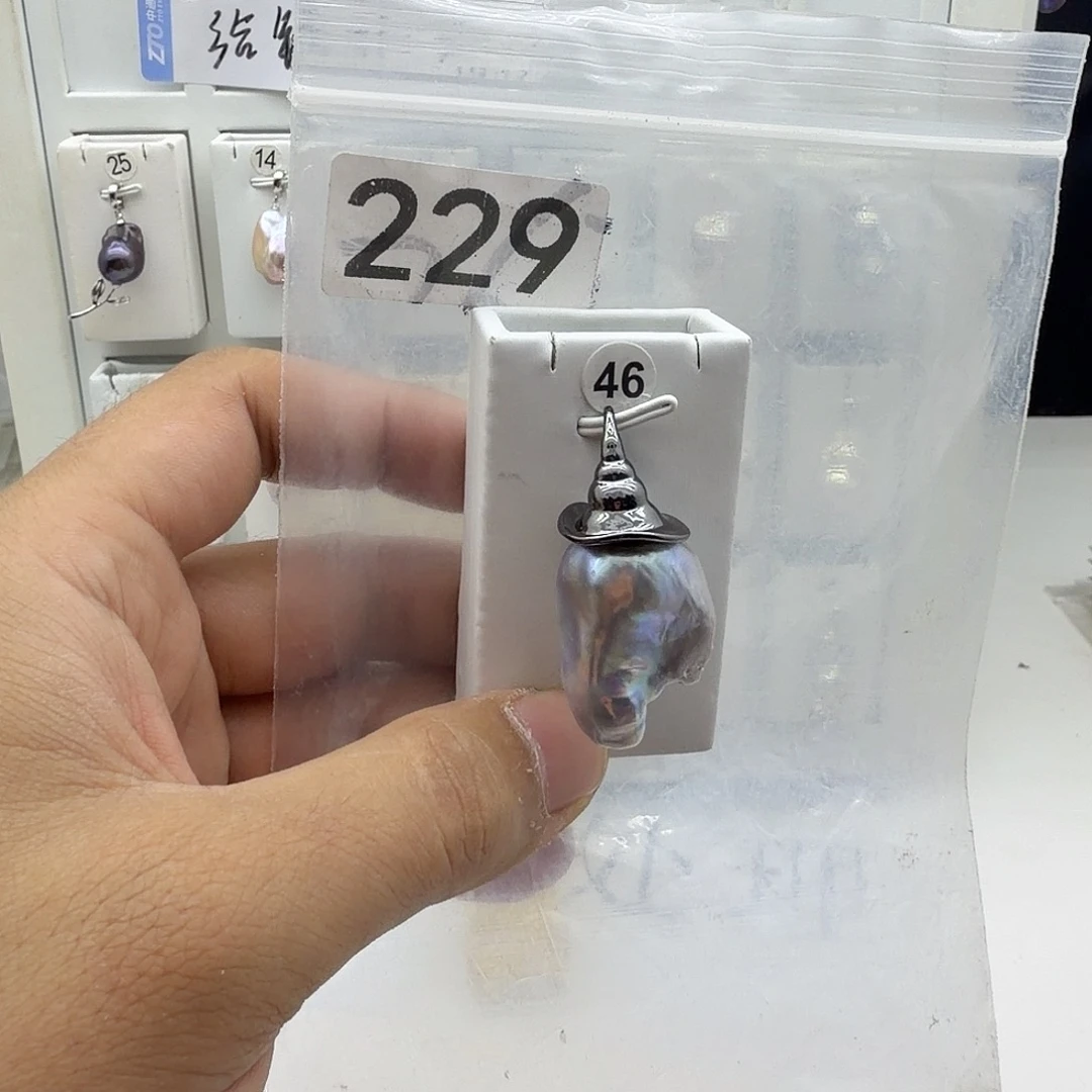 颈饰合金淡水珍珠