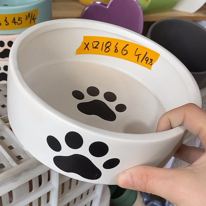 陶盆有孔 瑕疵针孔漏釉介意勿拍外口 18外高6