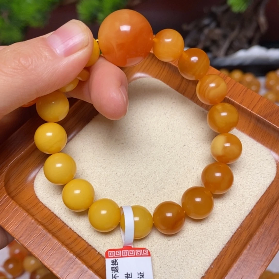 【闪购商品】未镶嵌蜜蜡手链手串