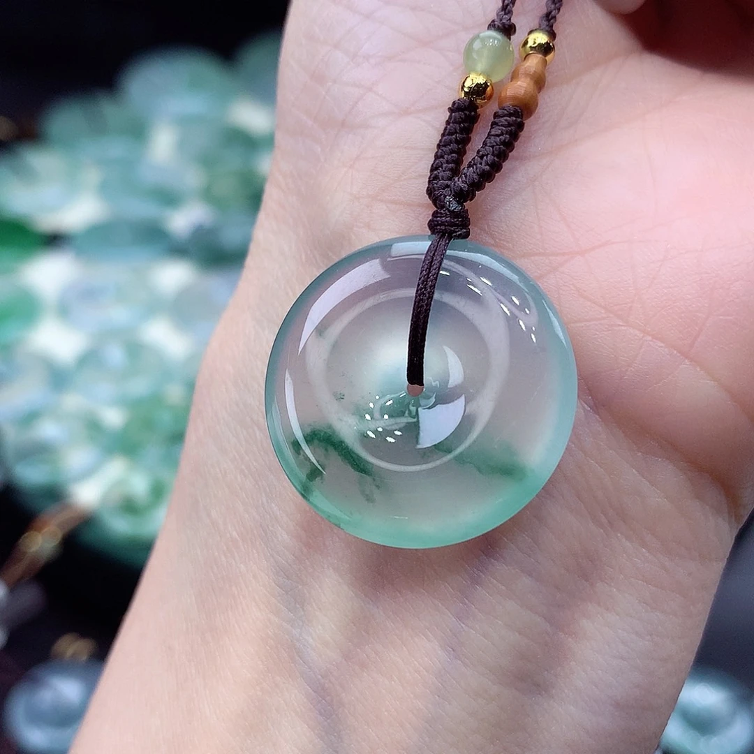 颈饰未镶嵌翡翠编号86尺寸24.7-5.9