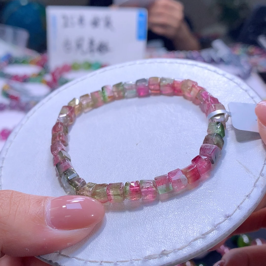 【闪购商品】未镶嵌手串碧玺4.8m