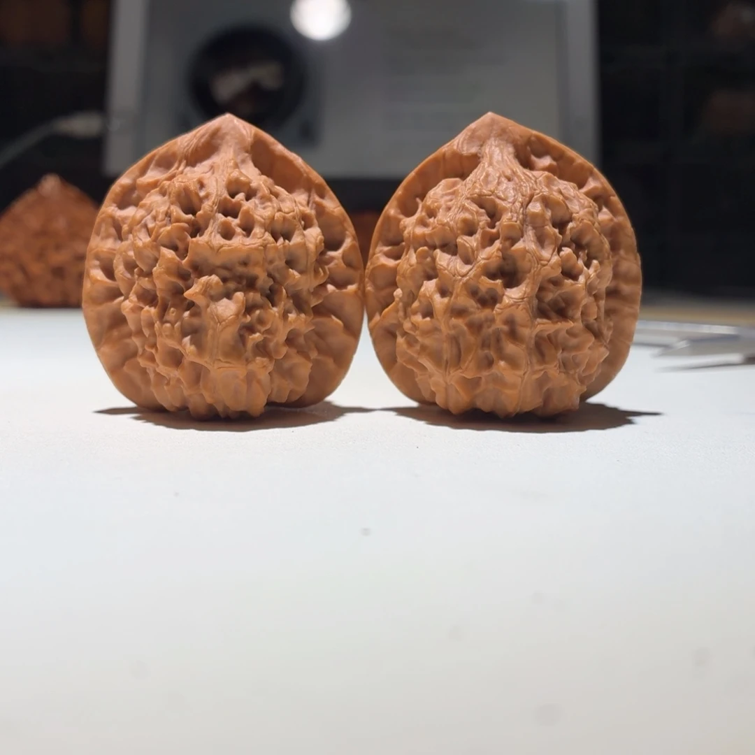 把件文玩核桃麒麟官帽40