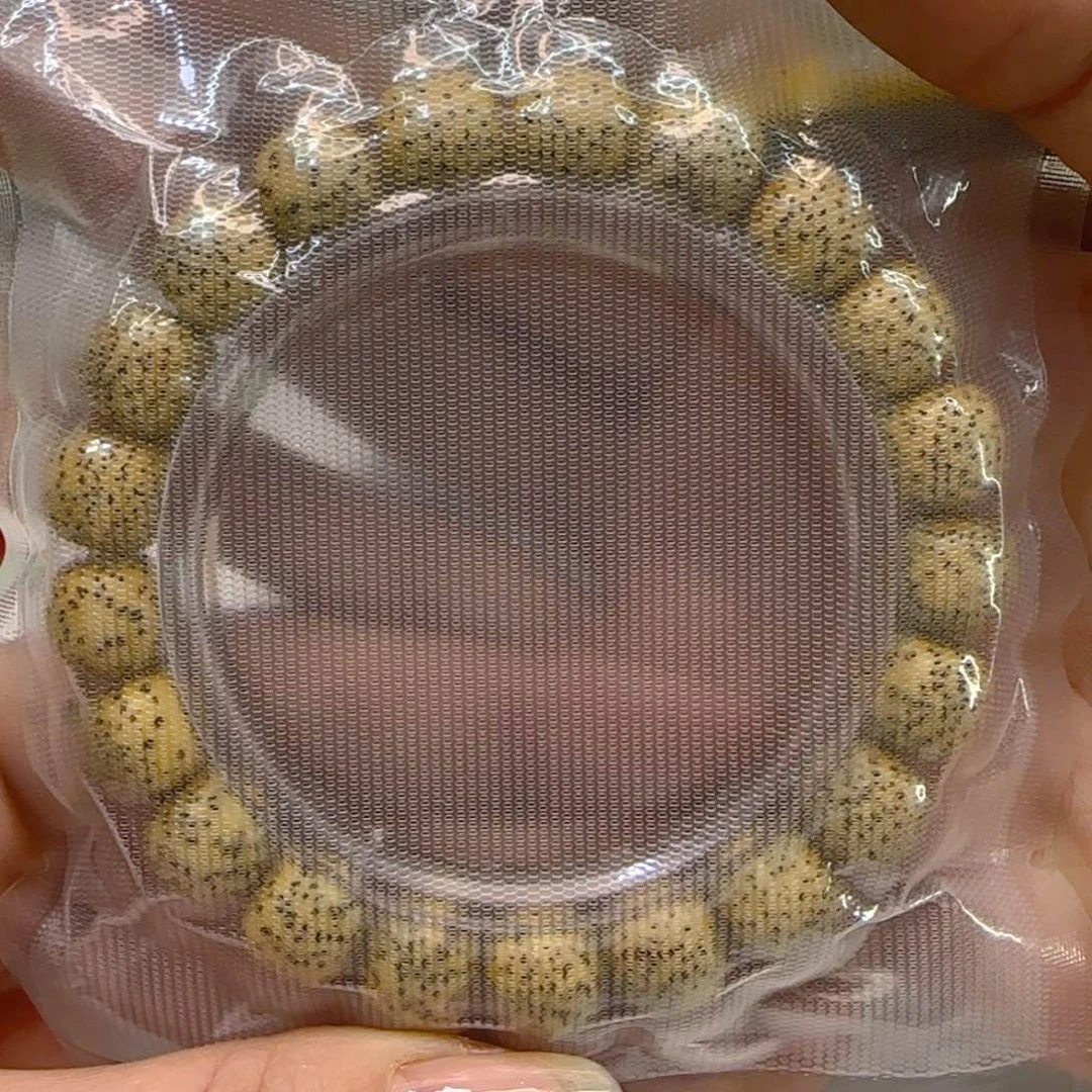 星月菩提手串10荣耀黄星月菩提1.1桶单圈