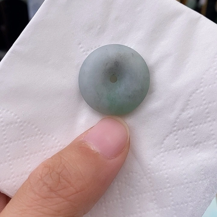 未镶嵌定制翡翠平安扣