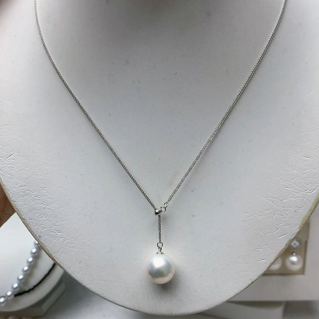 【闪购商品】淡水珍珠颈饰银S925镶嵌