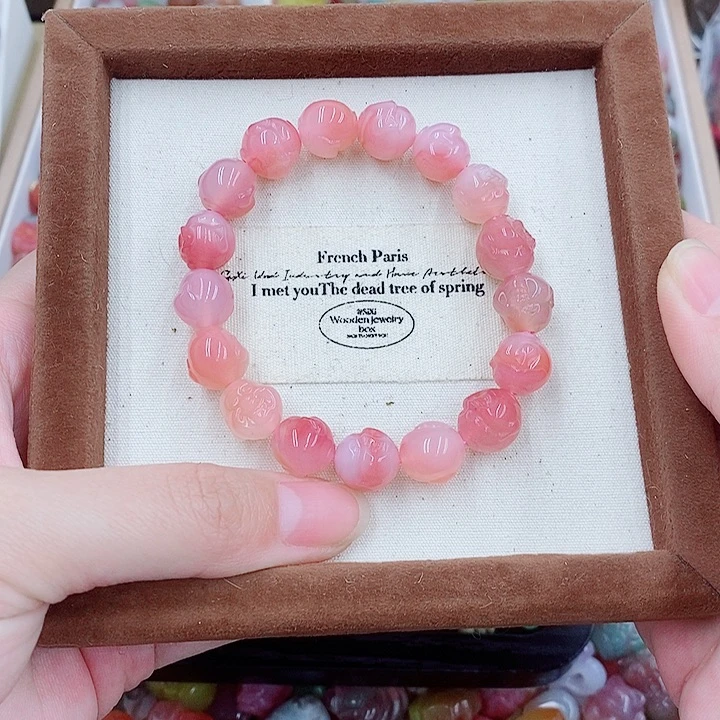 玛瑙未镶嵌手饰手串002