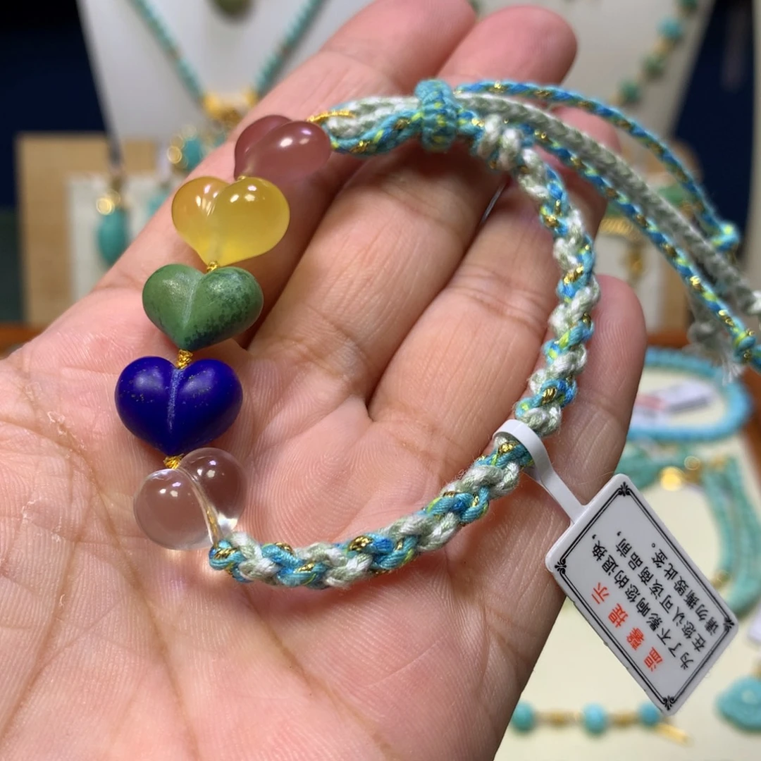 未镶嵌绿松石手绳