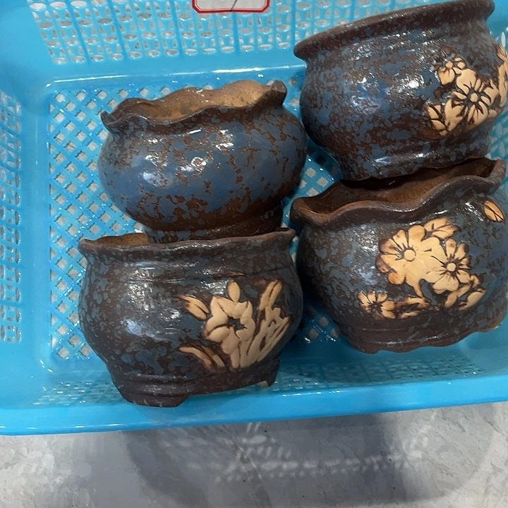 瑕疵粗陶花盆瑕疵