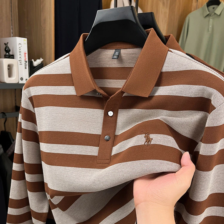 Polo衫男装2025年秋季秋季