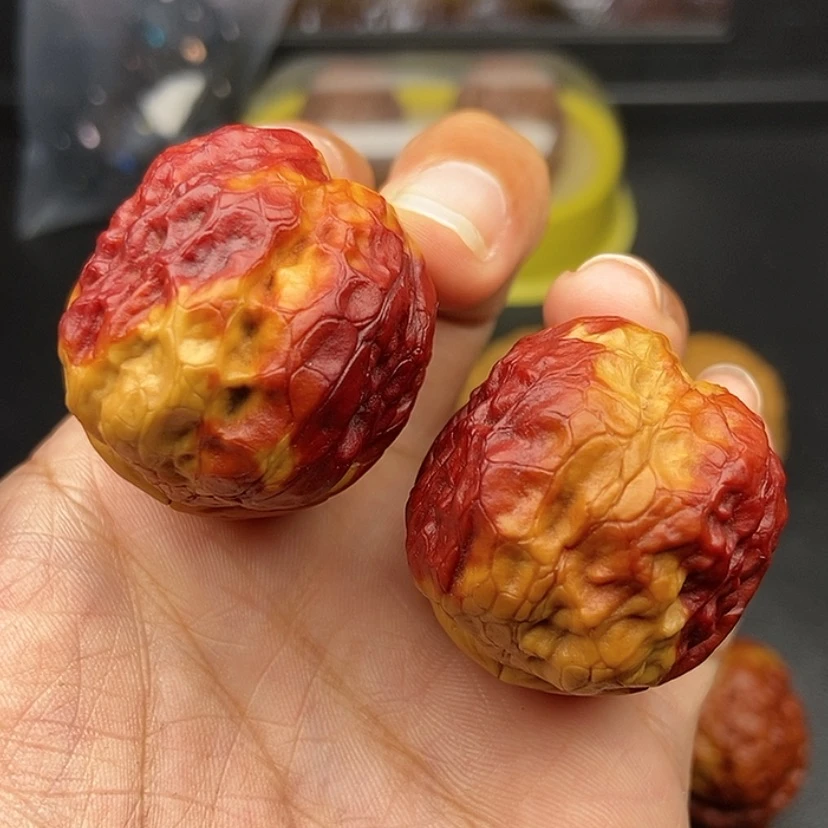 【闪购商品】把件文玩核桃40尺方尊妖蟾