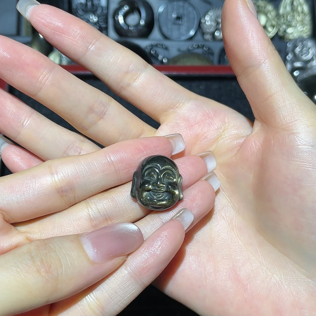 【闪购商品】未镶嵌黑曜岩吊坠(不含链)请****妹