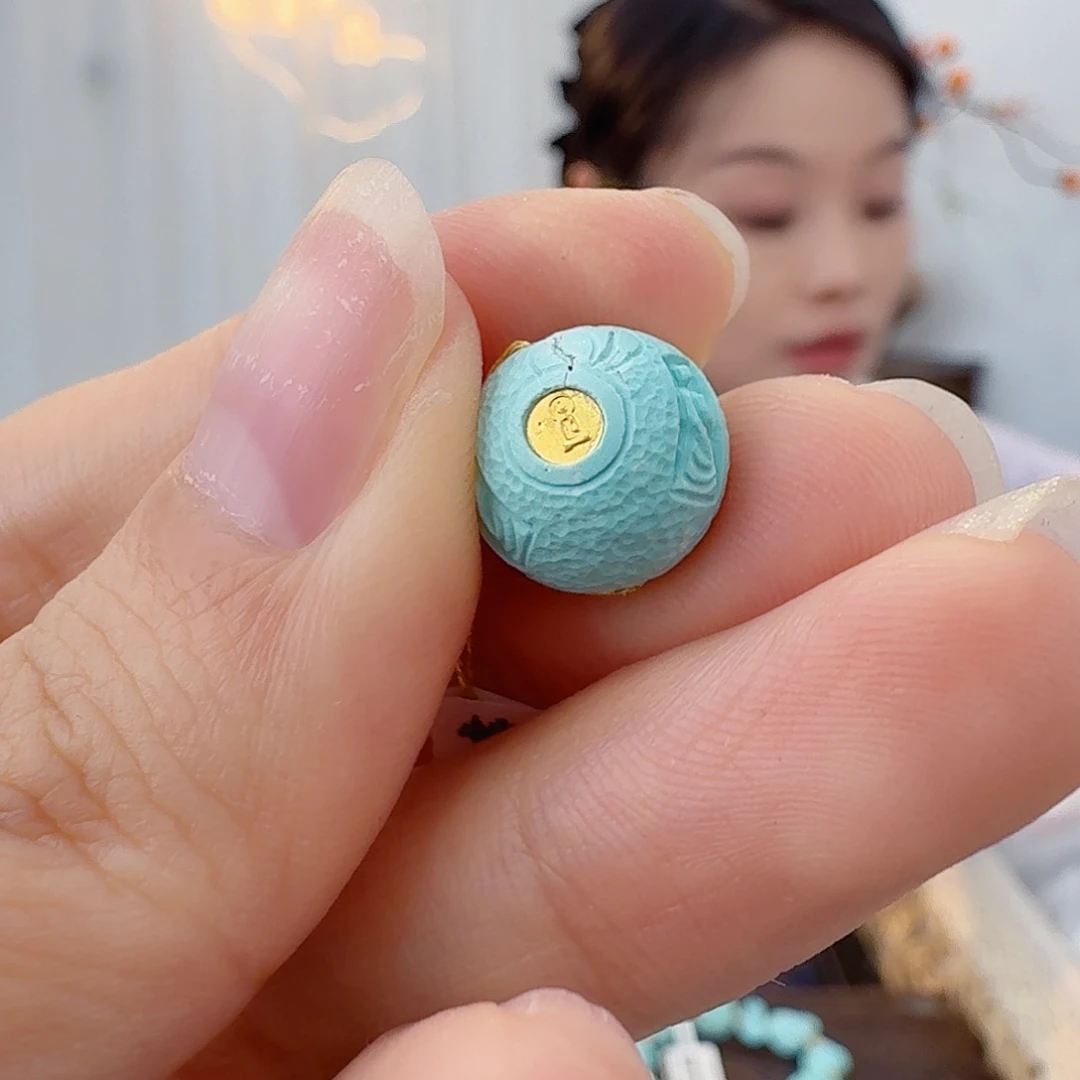 绿松石未镶嵌珠宝半成品