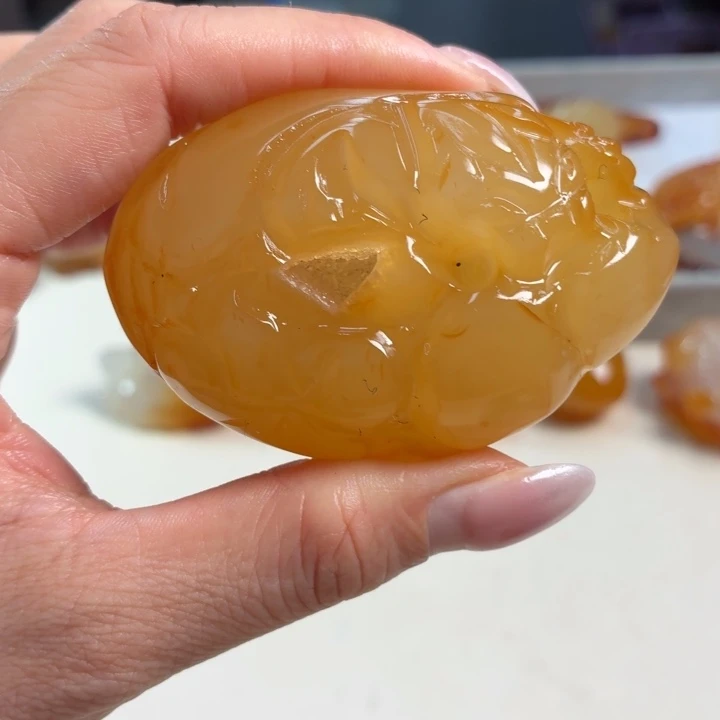玛瑙/玉髓未镶嵌吊坠(不含链)