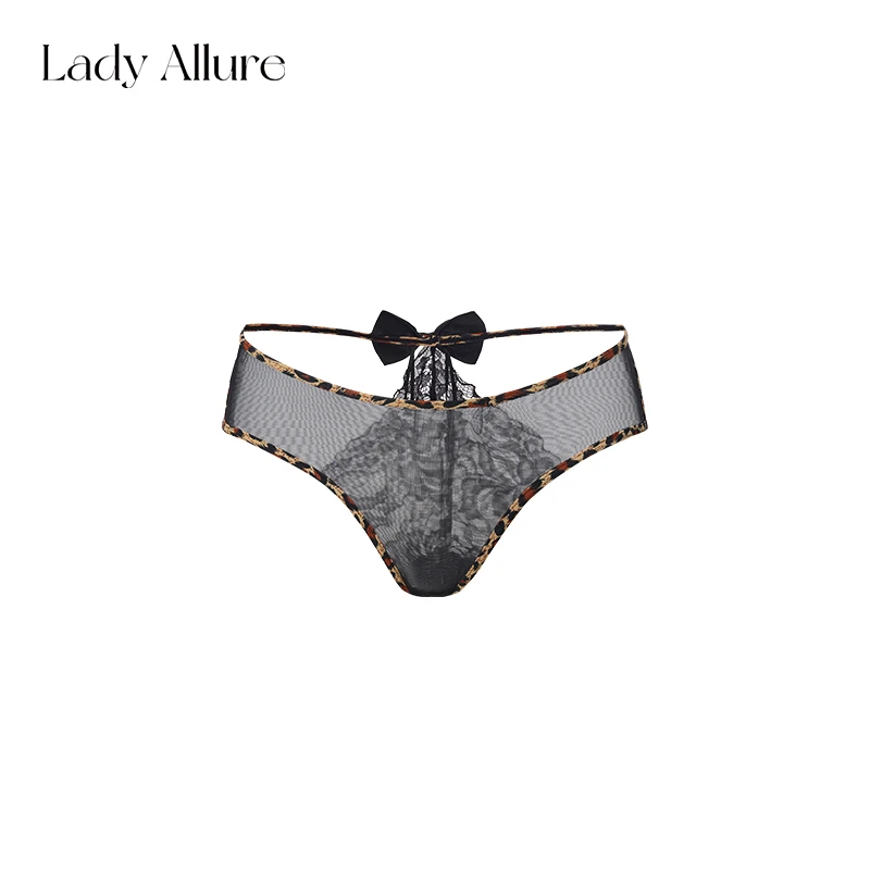 「LA」Kaia·解禁游戏丨欲焰系列*辣妹禁欲系豹纹低腰蕾丝内裤女