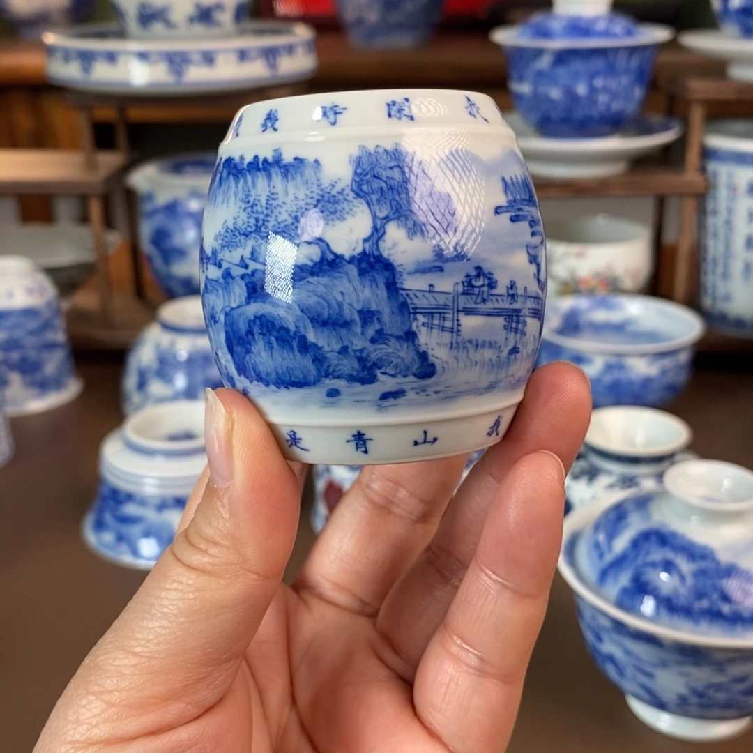 景德镇陶瓷手工手绘