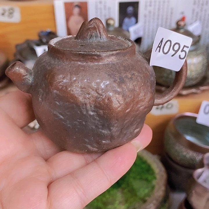 紫砂茶杯柴烧纯手工095