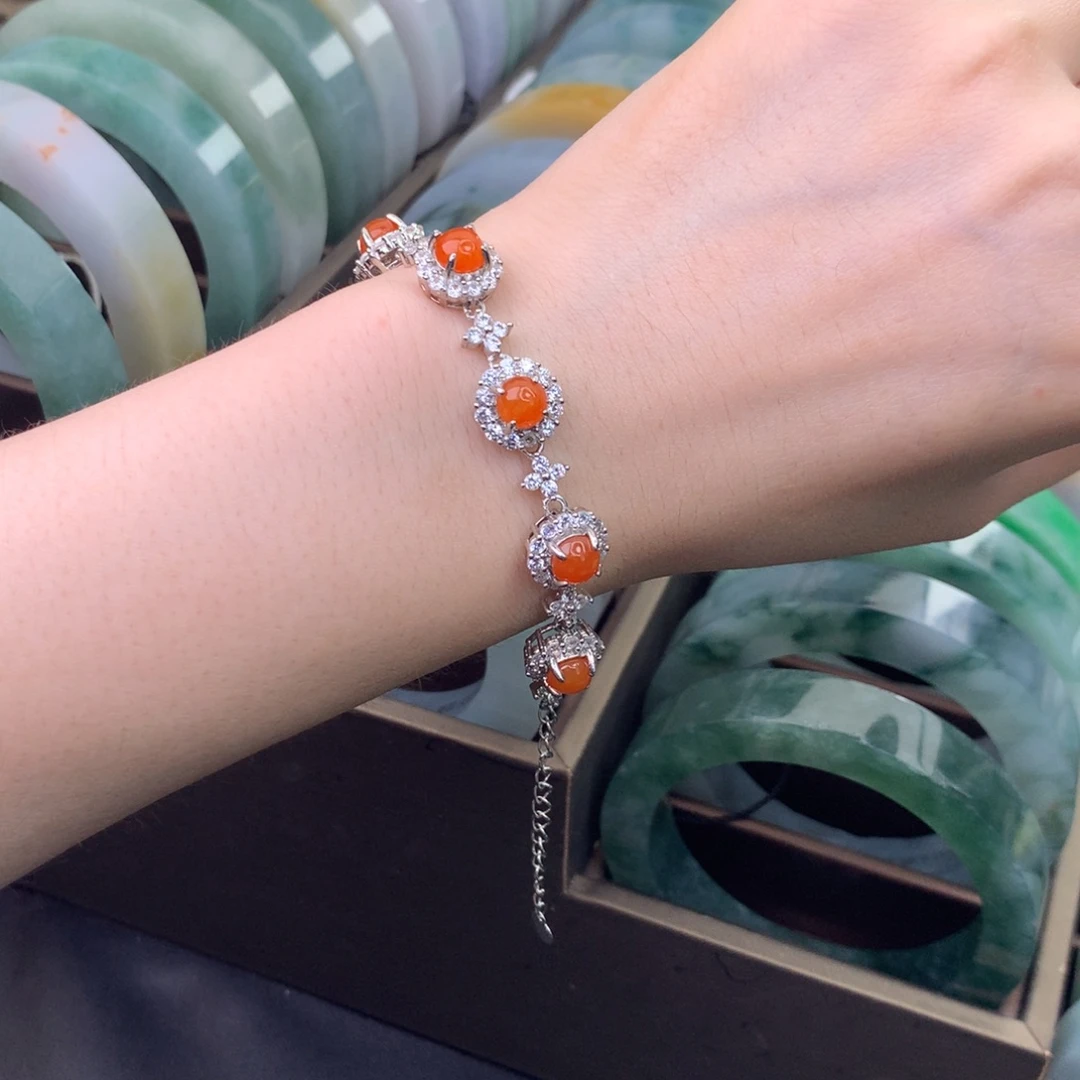 翡翠未镶嵌手链手链