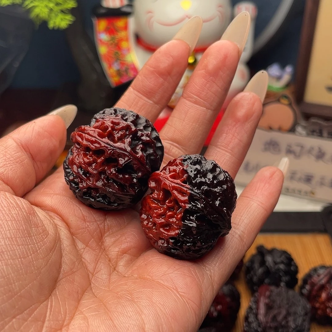 吊坠文玩核桃芯*凌橘龙眼