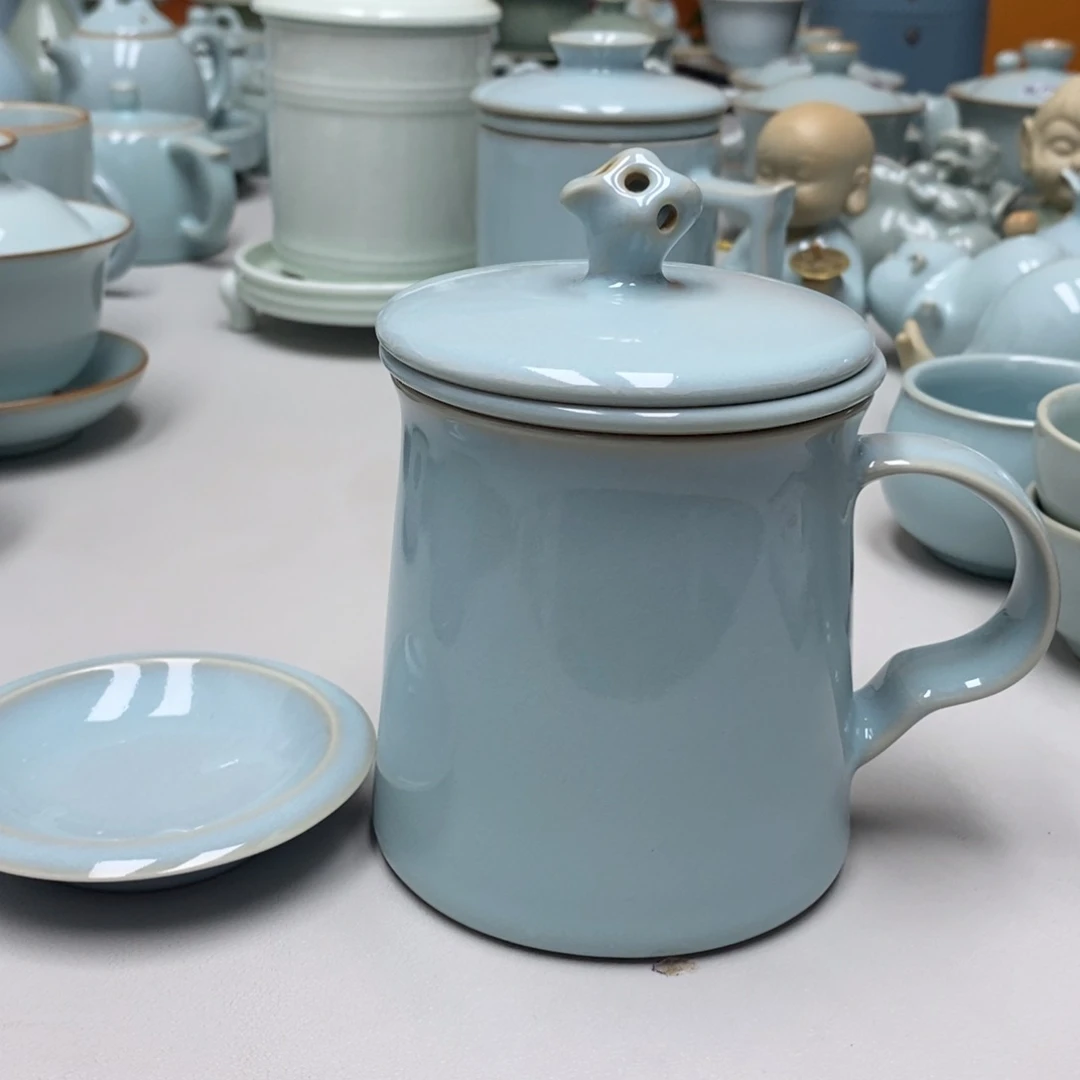 鲁*微瑕时来运转办公杯无礼盒