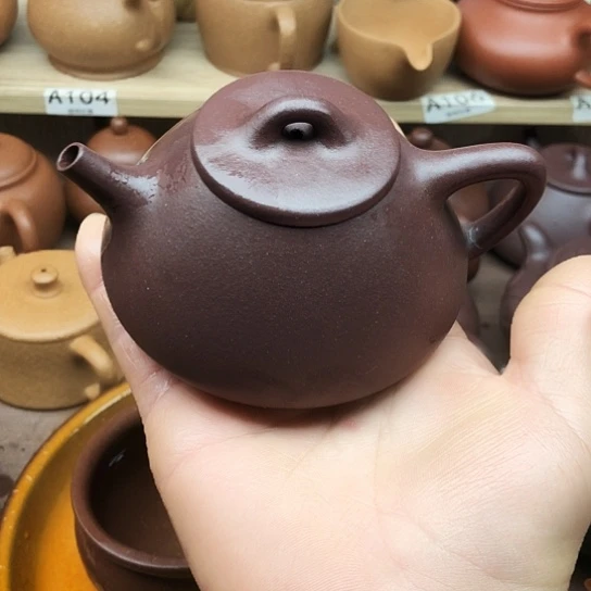 紫砂茶壶低槽青子冶170豪升左右