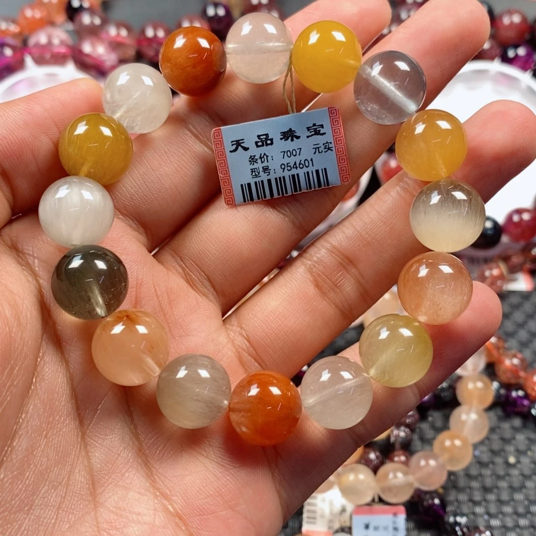 未镶嵌手链水晶兔毛954601