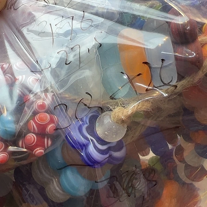 琉璃毛衣链尼泊尔琉璃