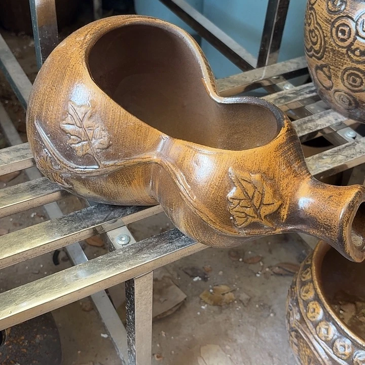 粗陶口径17/32/14进水口1.6厘米