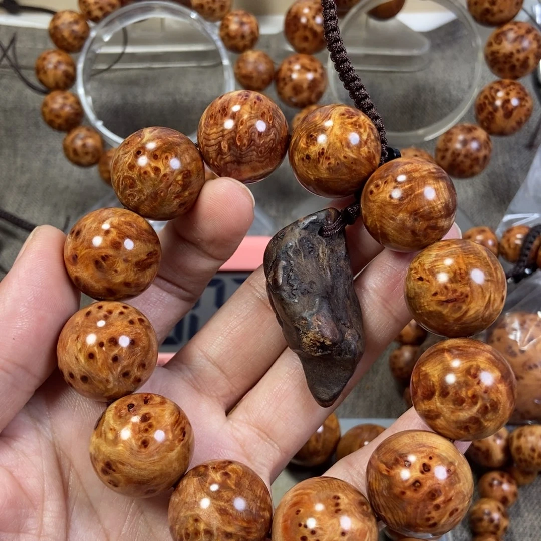 绿***生柏木（崖柏）手串/手链