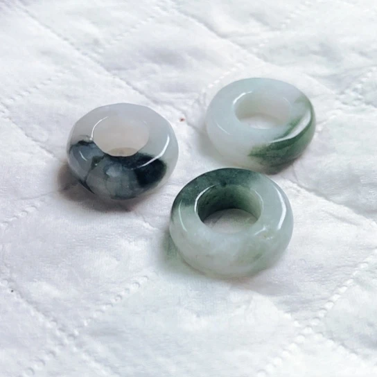 翡翠颈饰未镶嵌夏*藻吊坠