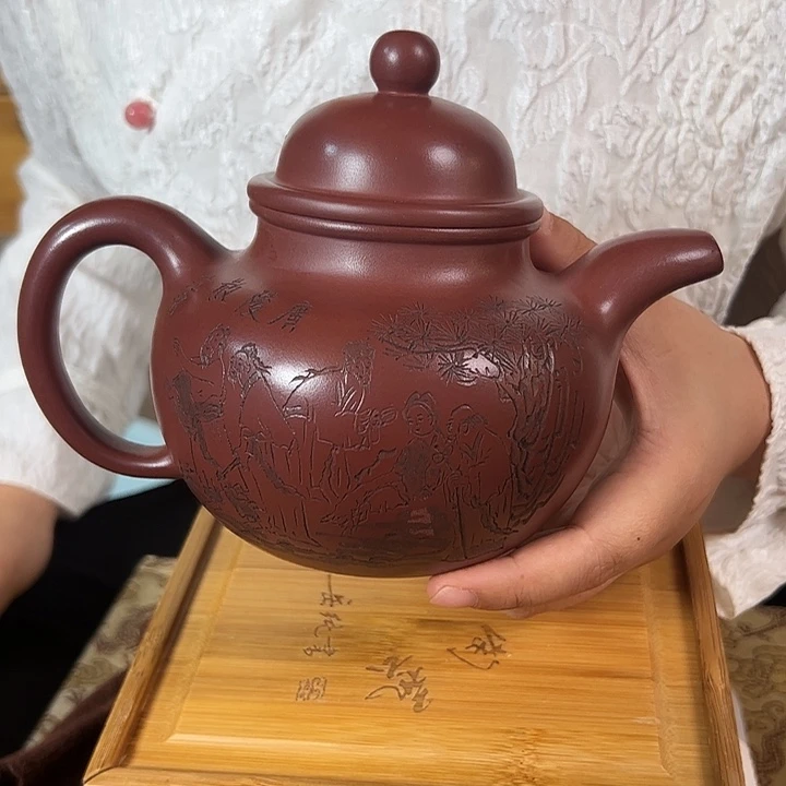 茶壶紫砂原矿紫砂壶
