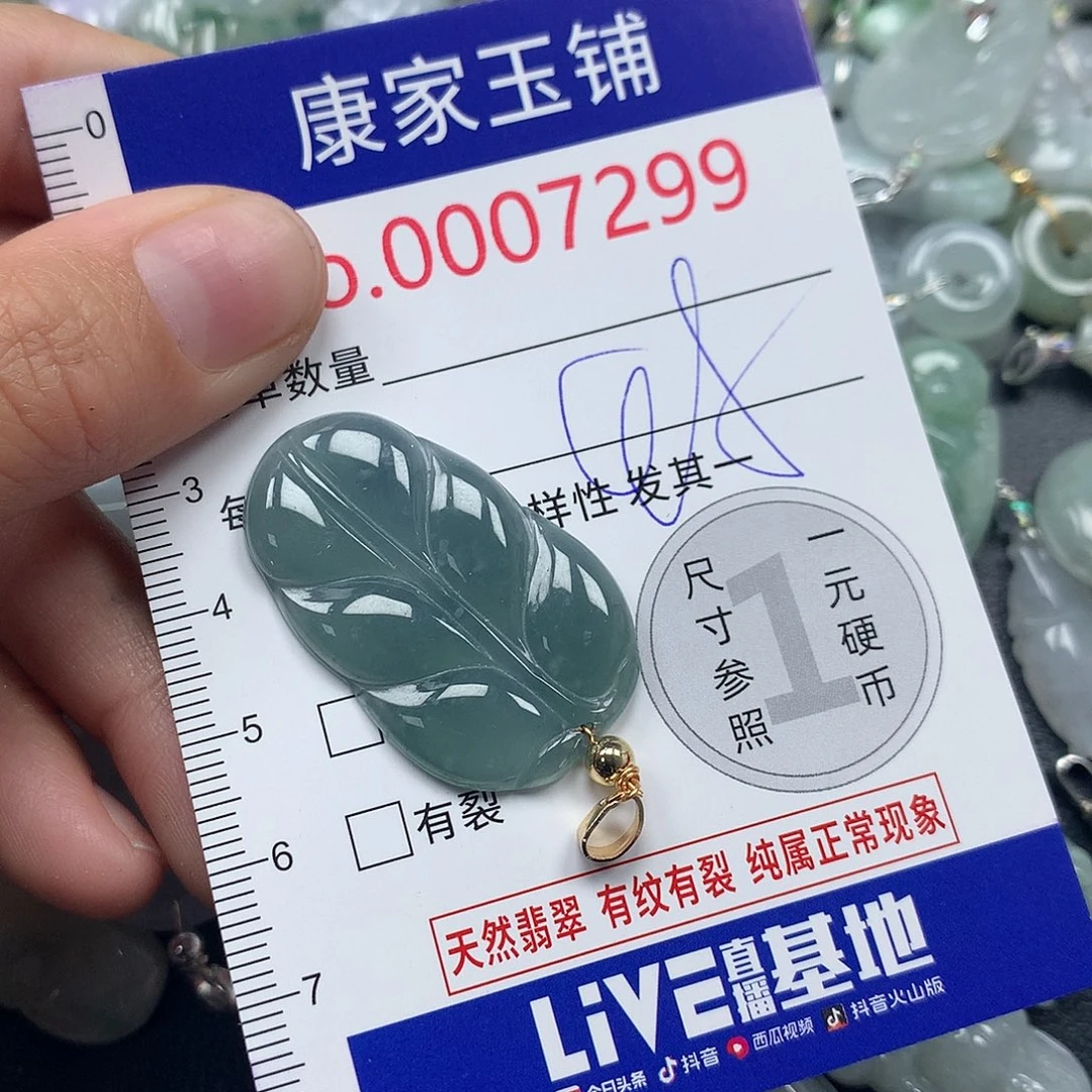 翡翠未镶嵌颈饰