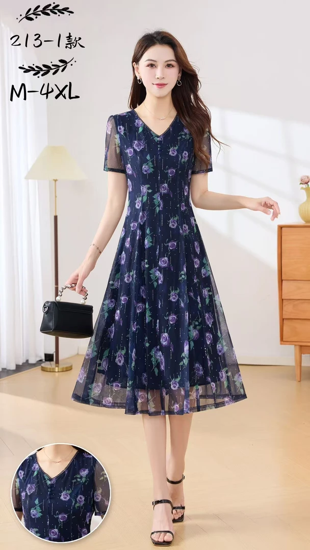 213-茵悦里2025春夏款连衣裙