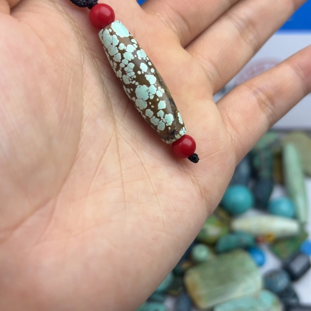 南红玛瑙未镶嵌绿松石