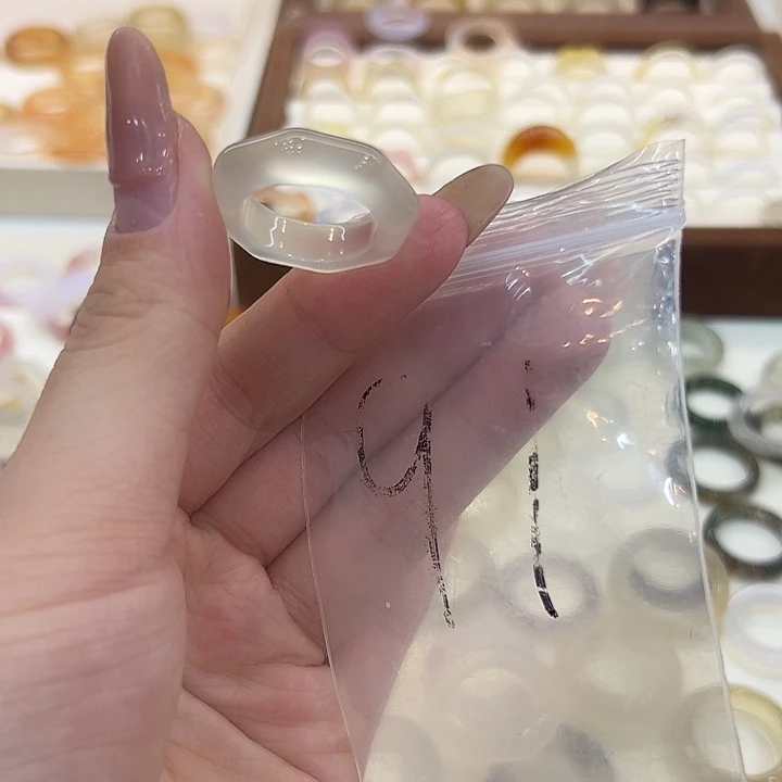 合金戒指玛瑙/玉髓91港17