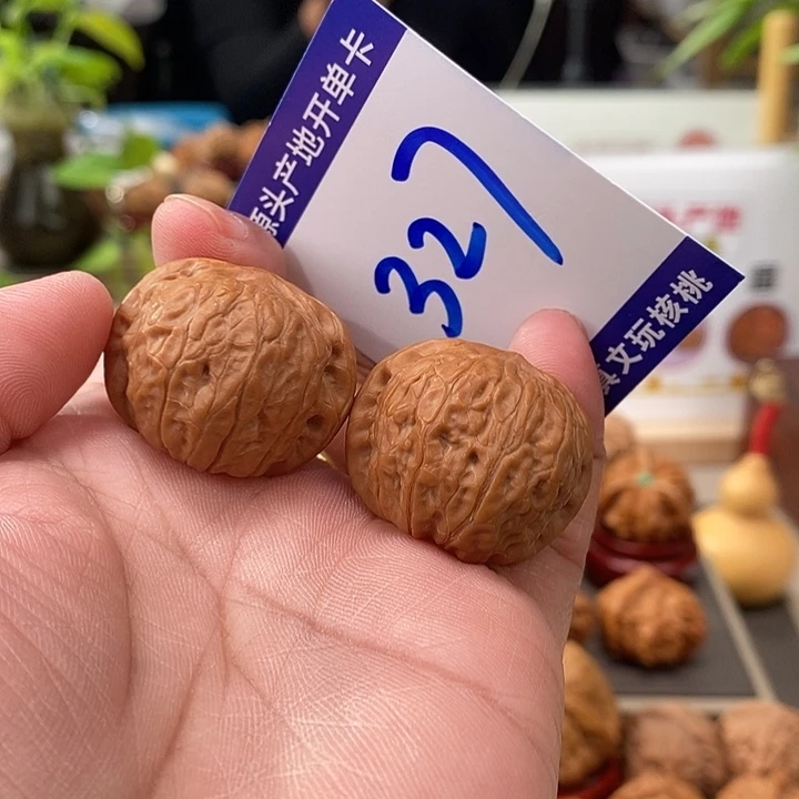 文玩核桃把件31迷你乾隆磨手捻327号