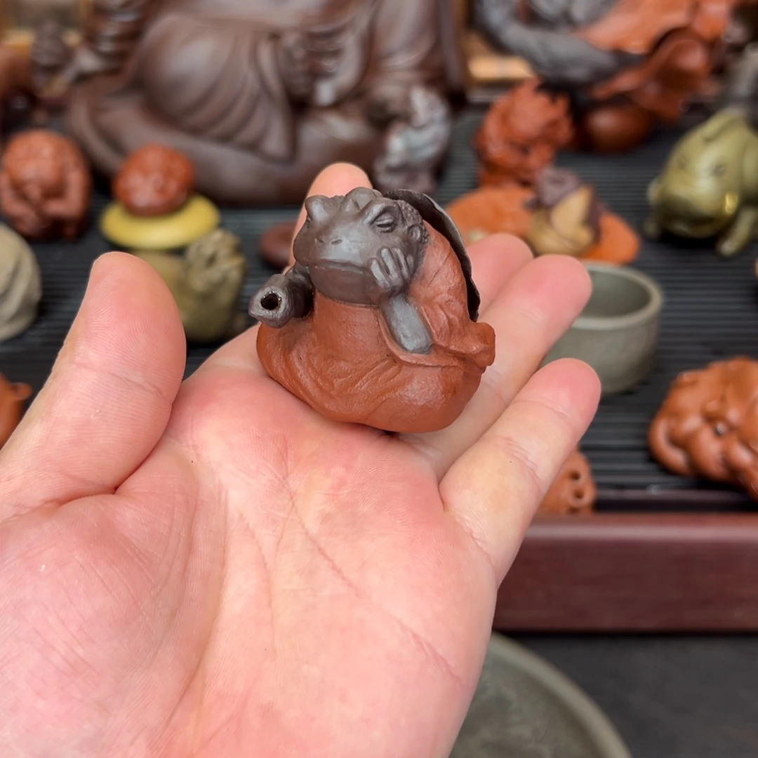 紫砂茶宠紫砂暗香