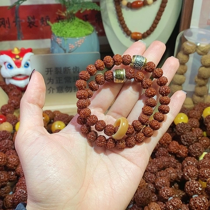 金刚菩提手串95玉华双圈