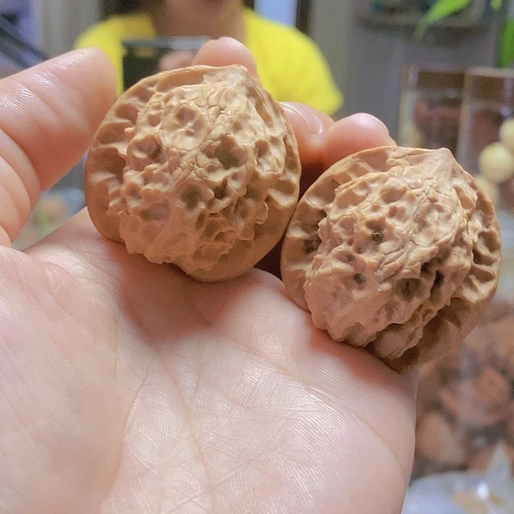 【闪购商品】文玩核桃把件38.5白蛇谷小众油