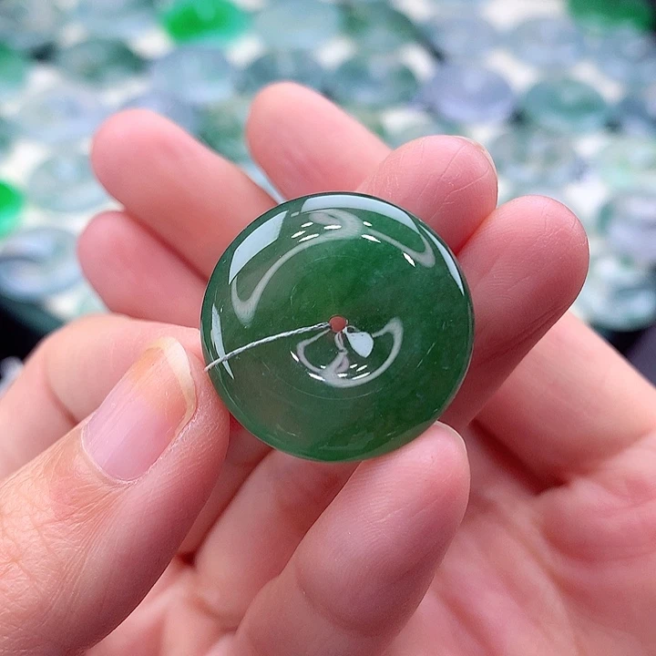 颈饰未镶嵌翡翠编号30-尺寸24.3/5.9