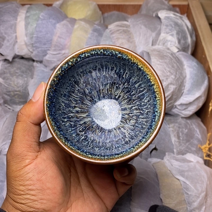 茶盏建盏喝茶主人杯茶杯