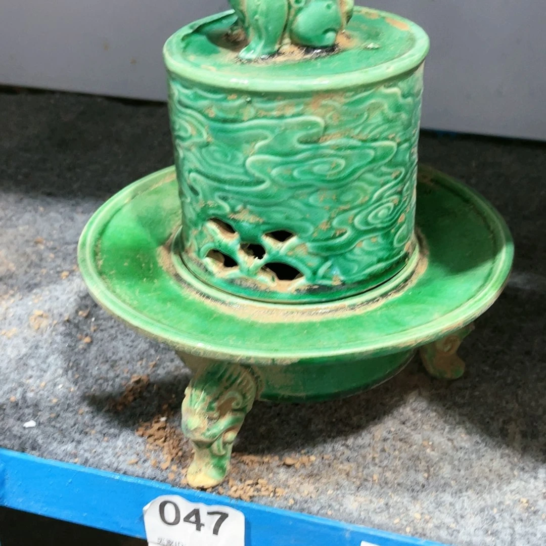 瓦当摆件摆件茶桌茶台明*