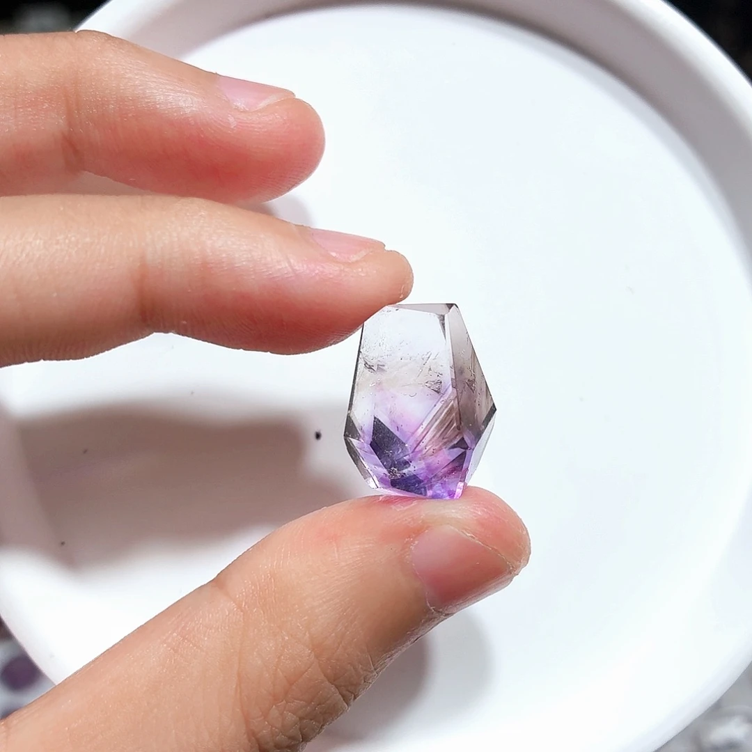 水晶珠宝半成品未镶嵌超七打孔不退换