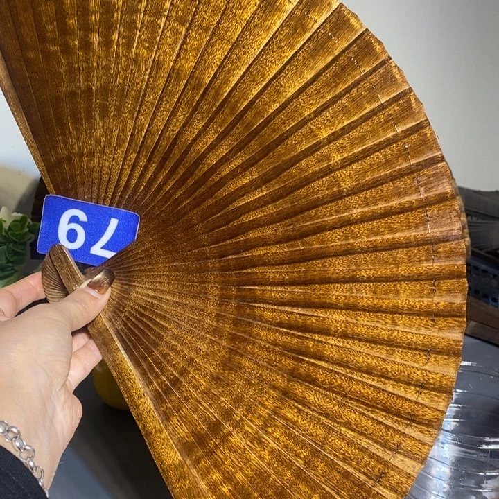 金丝楠龙**天金丝楠木扇子