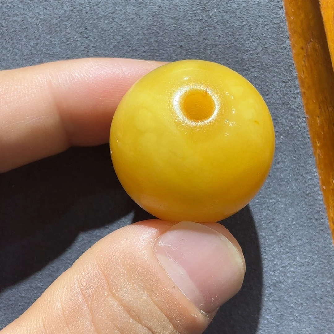 蜜蜡颈饰未镶嵌老蜜蜡珠子直径28.8