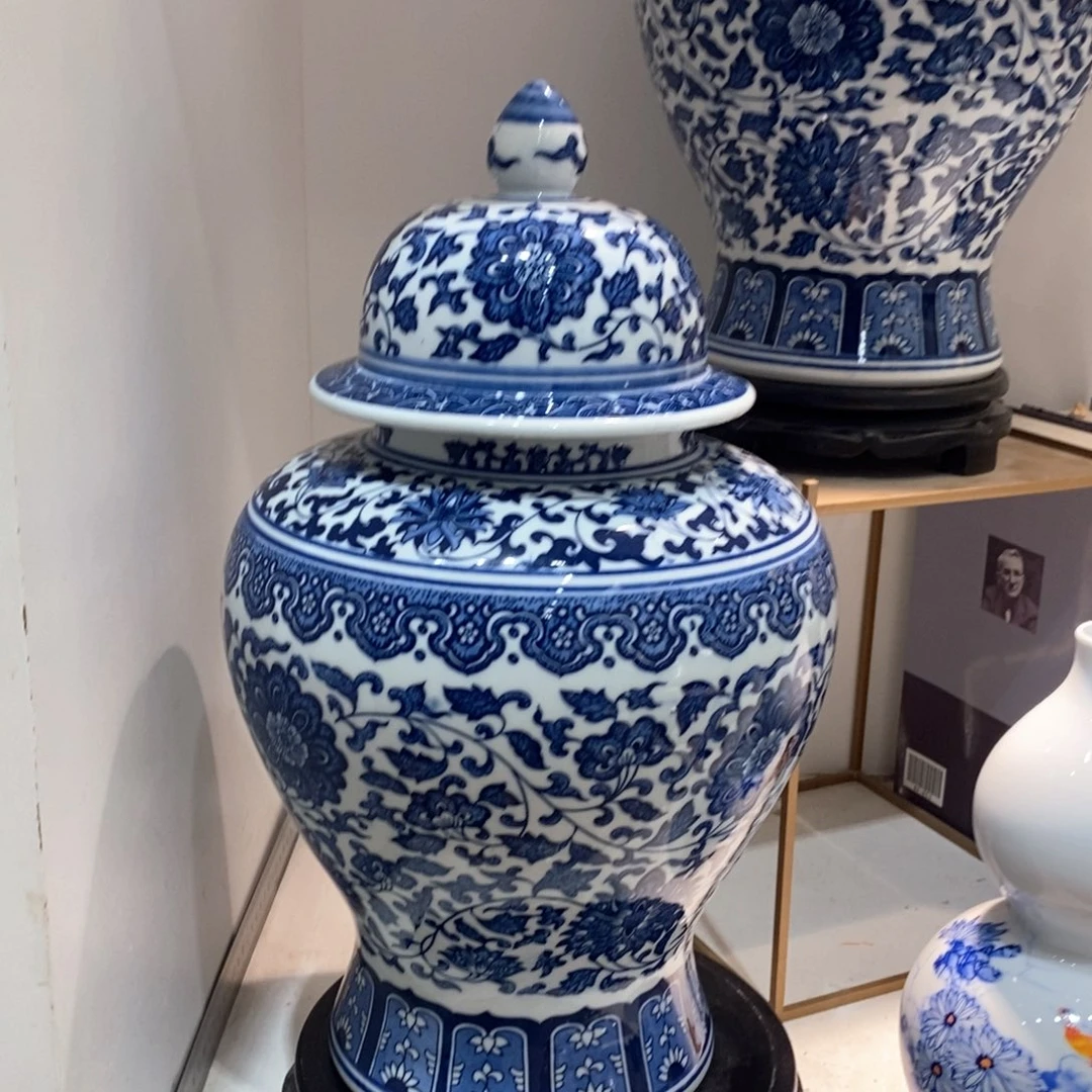 摆件景德镇陶瓷花瓶摆件