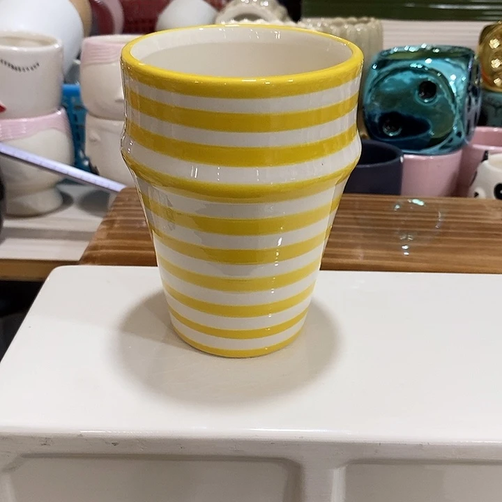 摆件多肉植物盆瑕疵有孔