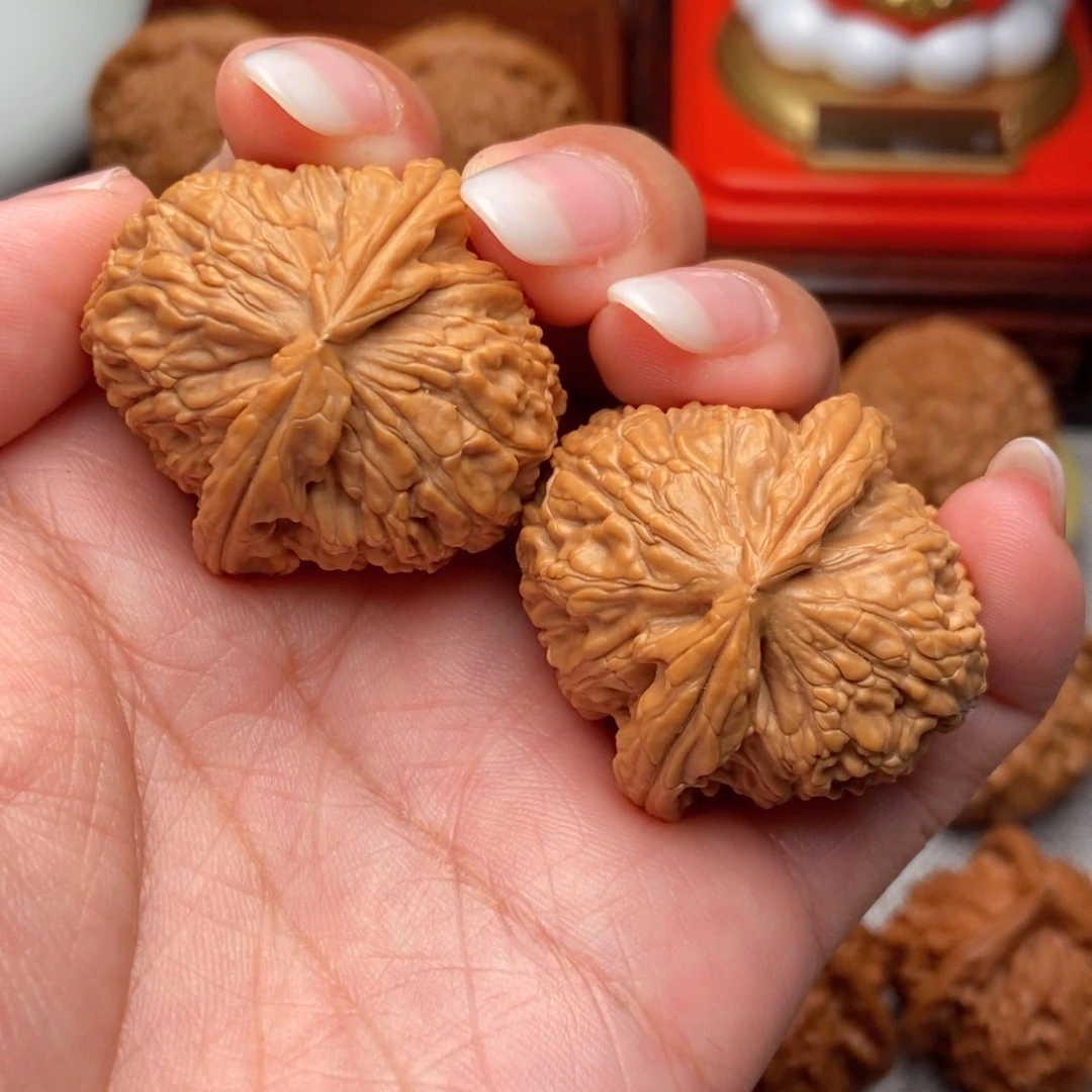 把件文玩核桃毕业球白35全品