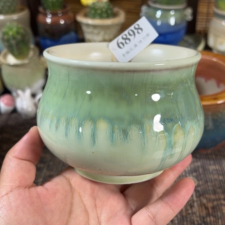 口9 手工花盆满30包邮